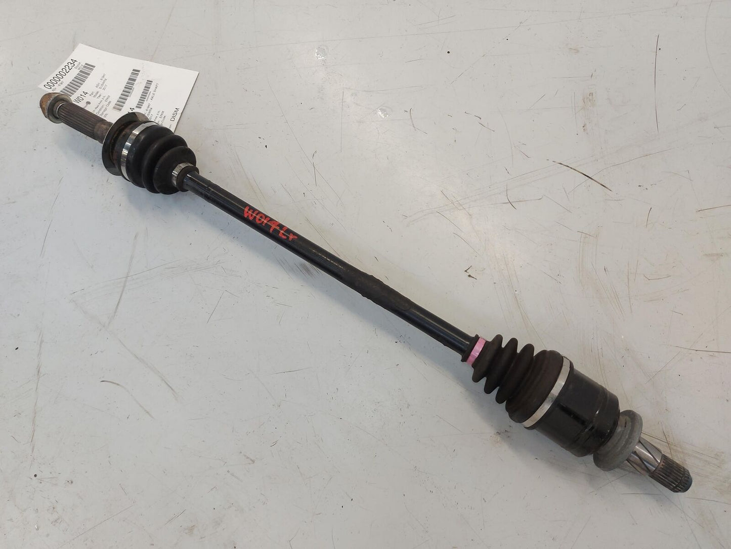 15-21 SUBARU WRX REAR LH LEFT AXLE SHAFT 2.0L