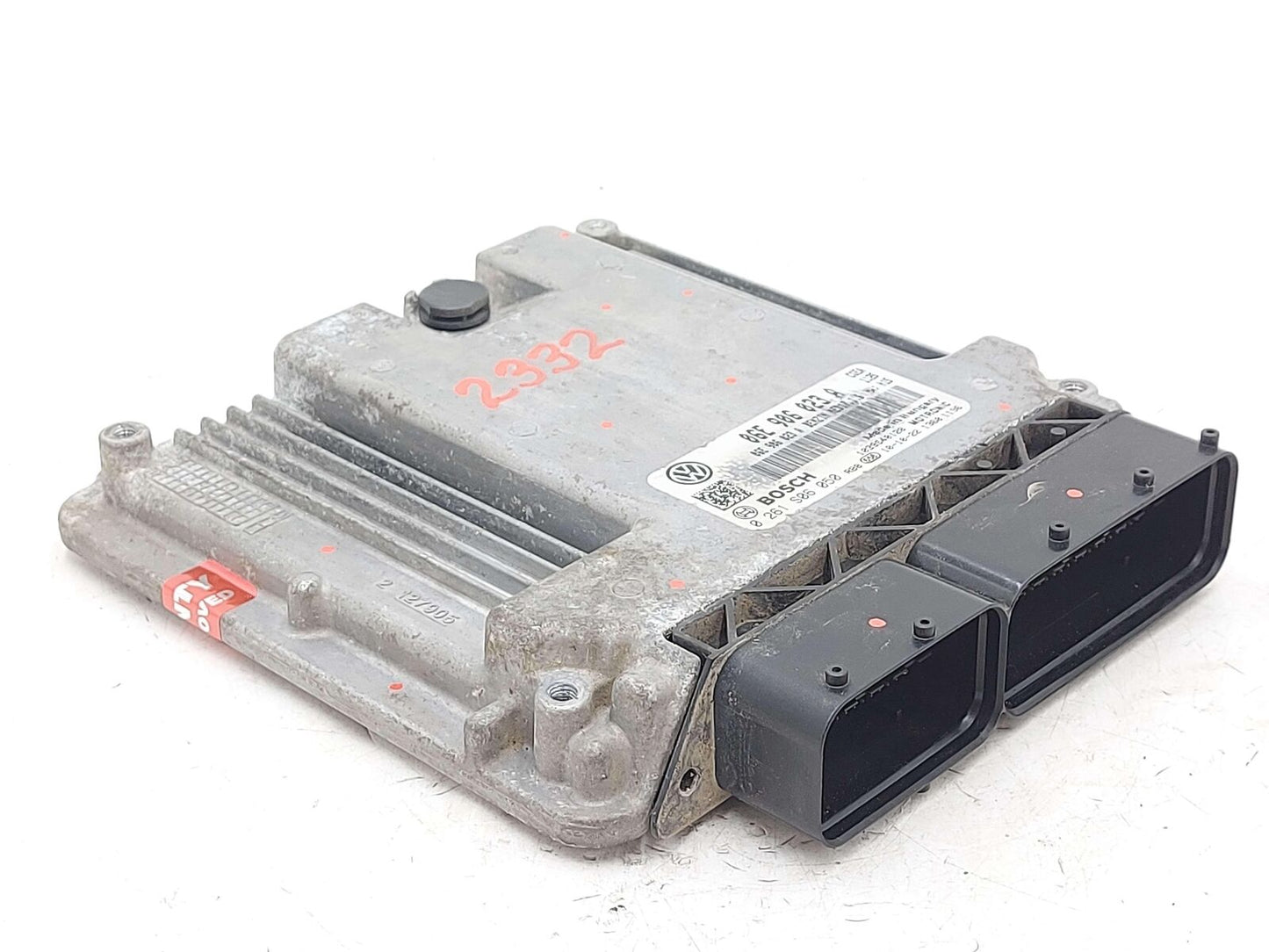 11-18 PORSCHE CAYENNE 958 92A 3.0L ECU ENGINE CONTROL MODULE HYBRID S 06E906023A