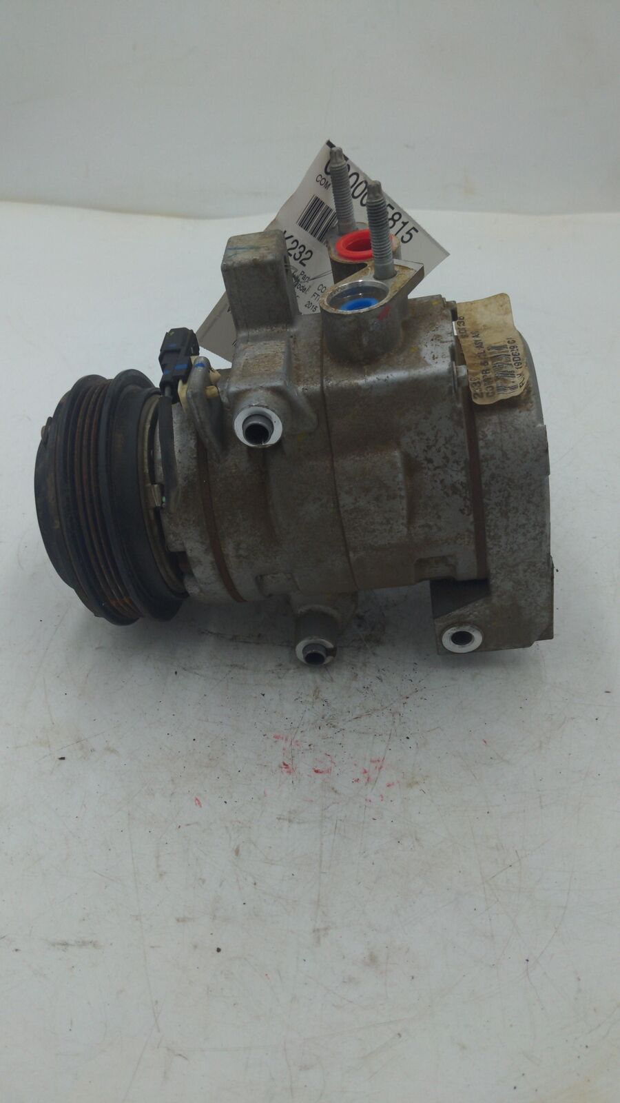 15 16 FORD PICKUP F150 A/c AC Air Compressor Fl3h-19d629-cb 5.0L