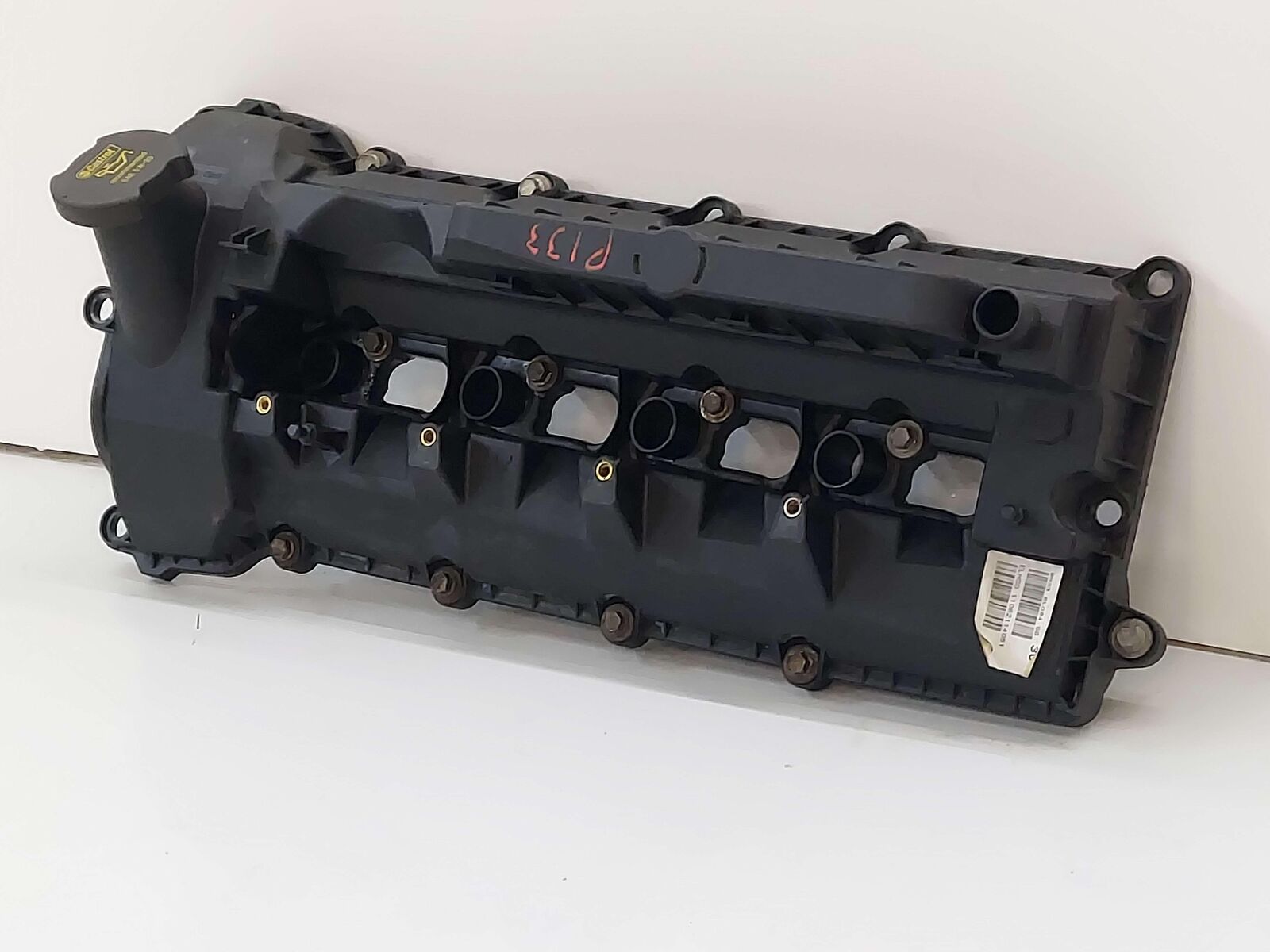 10-15 Jaguar XF 5.0L Supercharged LH Left Valve Cover 8W93-6P052-AE XFR