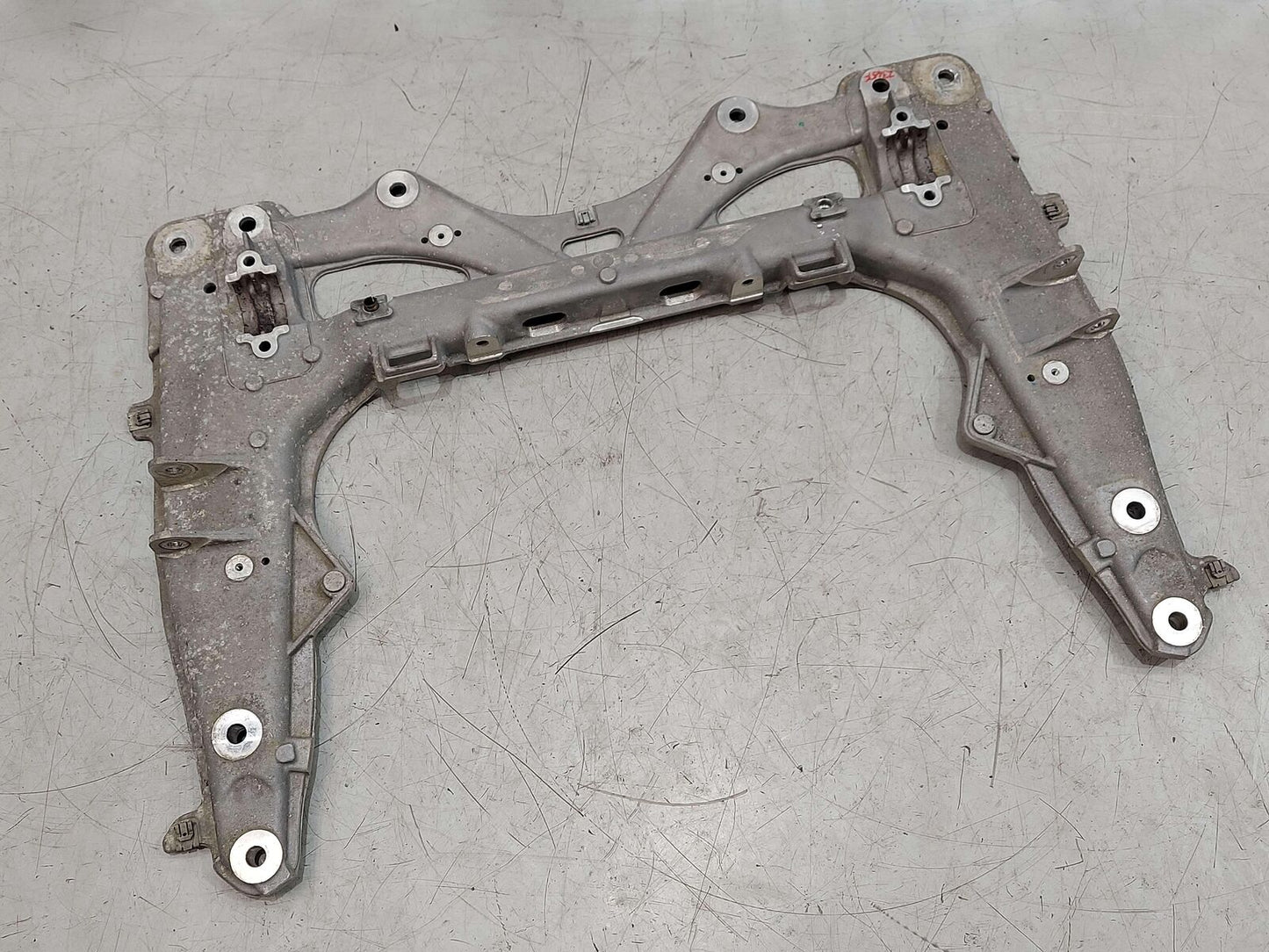 14-19 PORSCHE CAYMAN GT4 981 FRONT SUB FRAME CROSSMEMBER CRADLE 3.8L 991341081