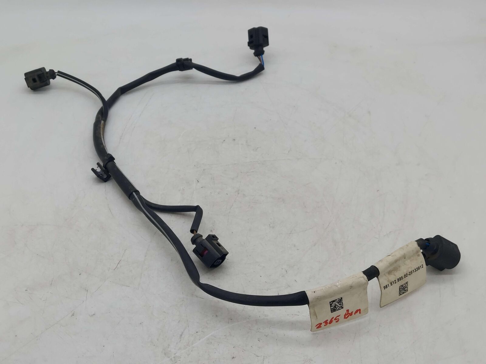 2016 PORSCHE CAYMAN GT4 981 REAR BUMPER WIRE HARNESS 98161289502