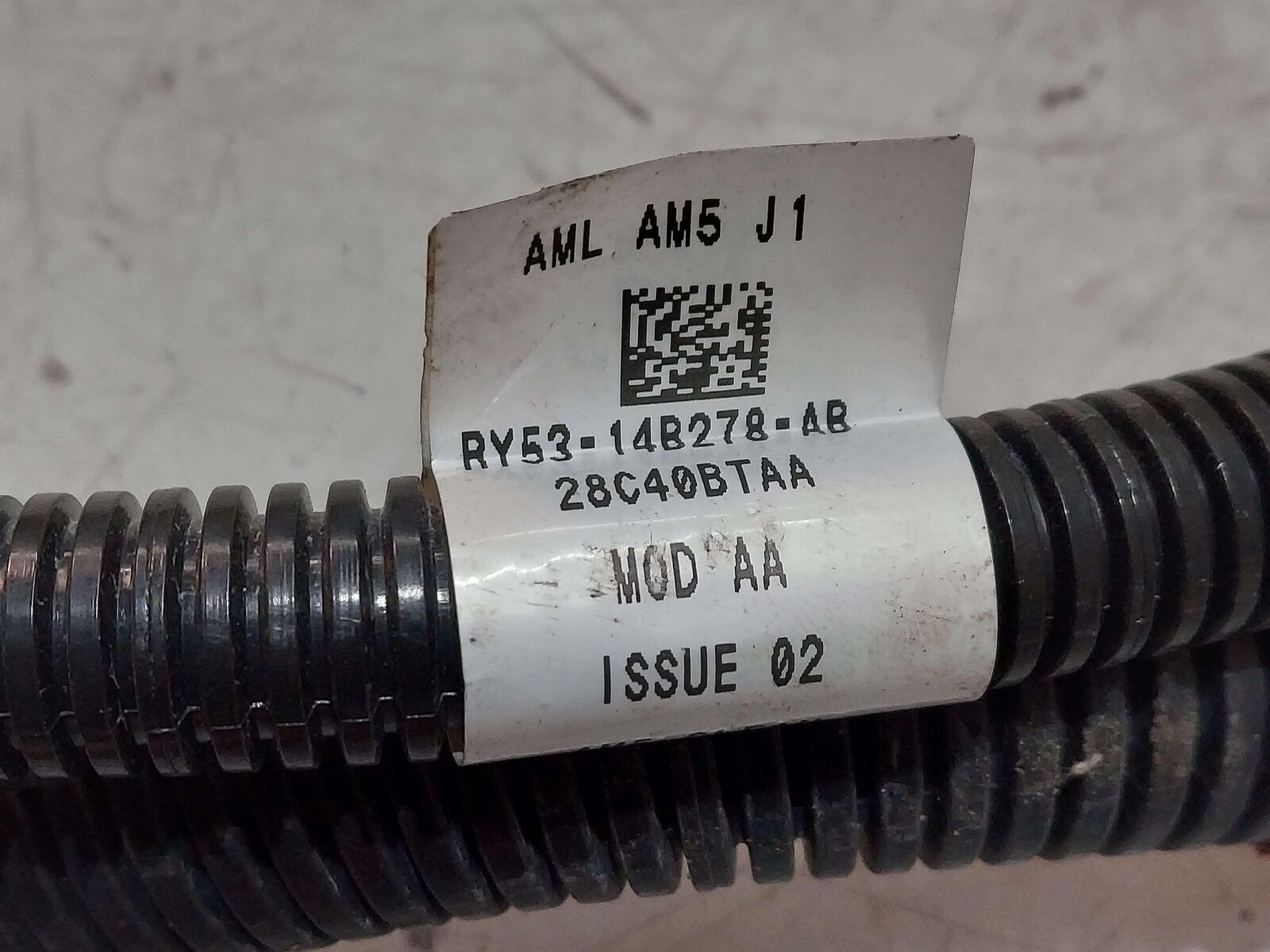 2024 ASTON MARTIN DB12 VOLANTE BATTERY CABLE POSITIVE RY53-14B278-AB