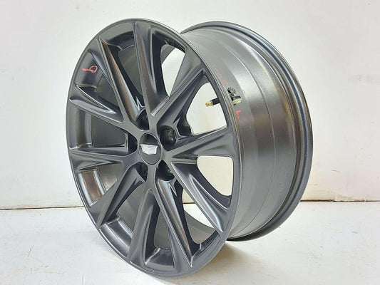 20-23 CADILLAC CT5 WHEEL RIM 19X8.5" 10 SPOKE GRAPHITE BLACK *CHIPS*