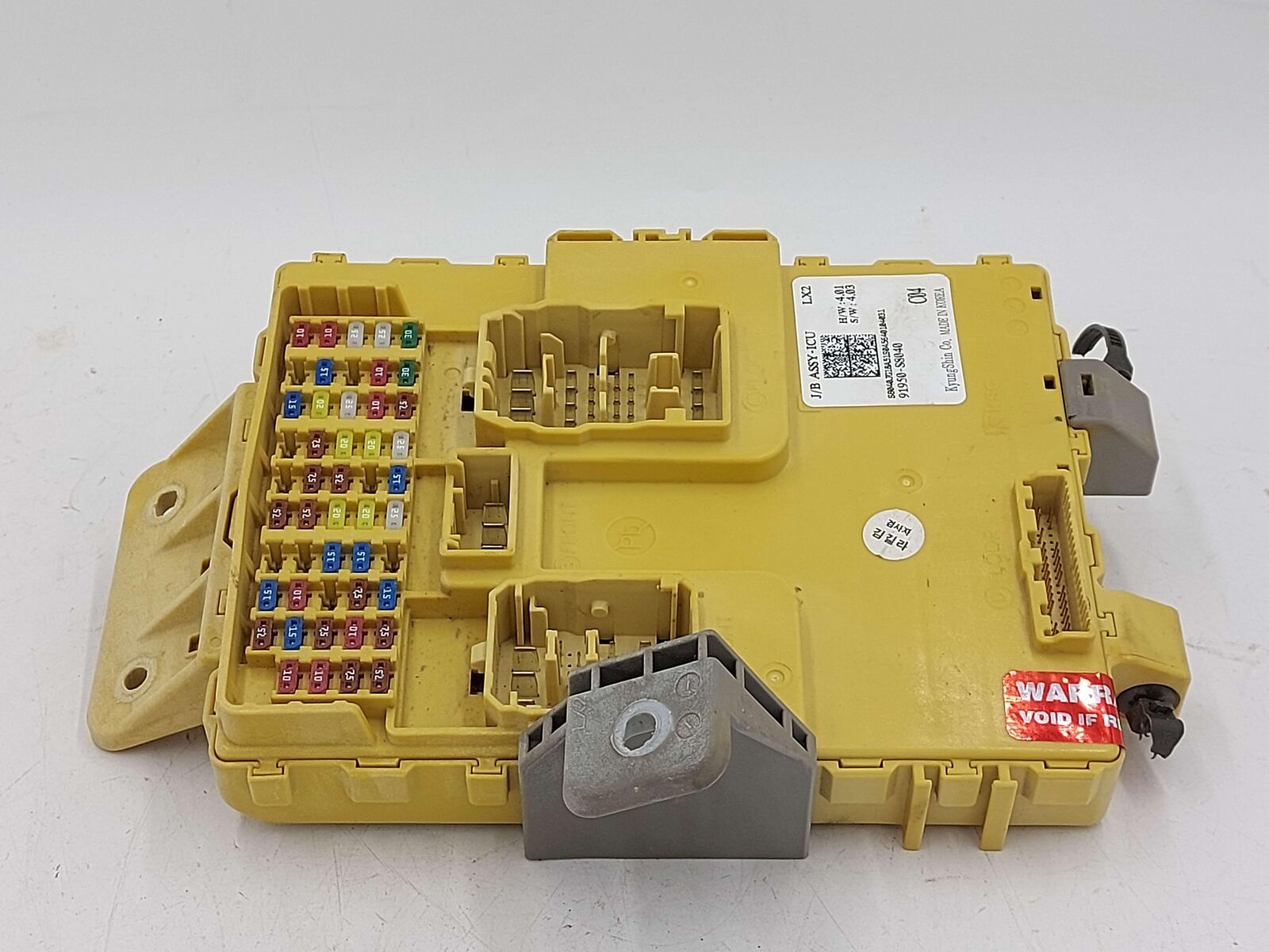 2020 HYUNDAI PALISADE JUNCTION & FUSE BOX CONTROL MODULE 91950-S8040