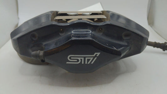 08-14 SUBARU IMPREZA 2.5L STI REAR LH Left Caliper Black