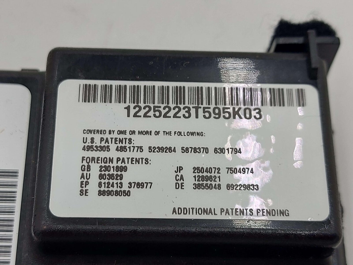 2009 Vw Tiguan Magnetic Compass Field Sensor Control Module 1K6919879