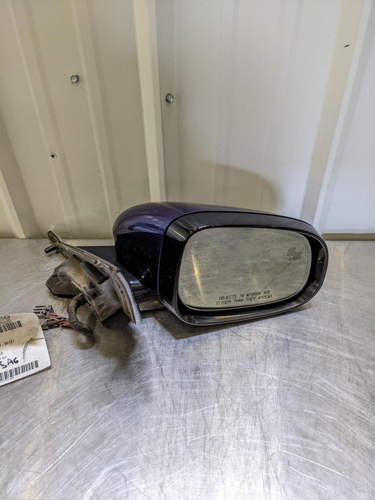 10-15 JAGUAR XF RH Right Door Mirror Blue Blind Spot Alert A049504