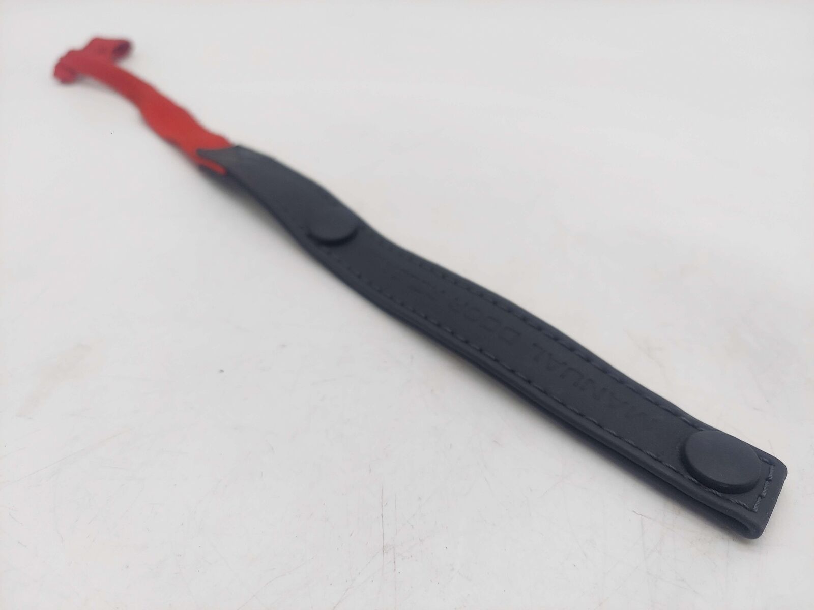 2016 MCLAREN 540C LEFT MANUAL DOOR RELEASE STRAP HANDLE RED