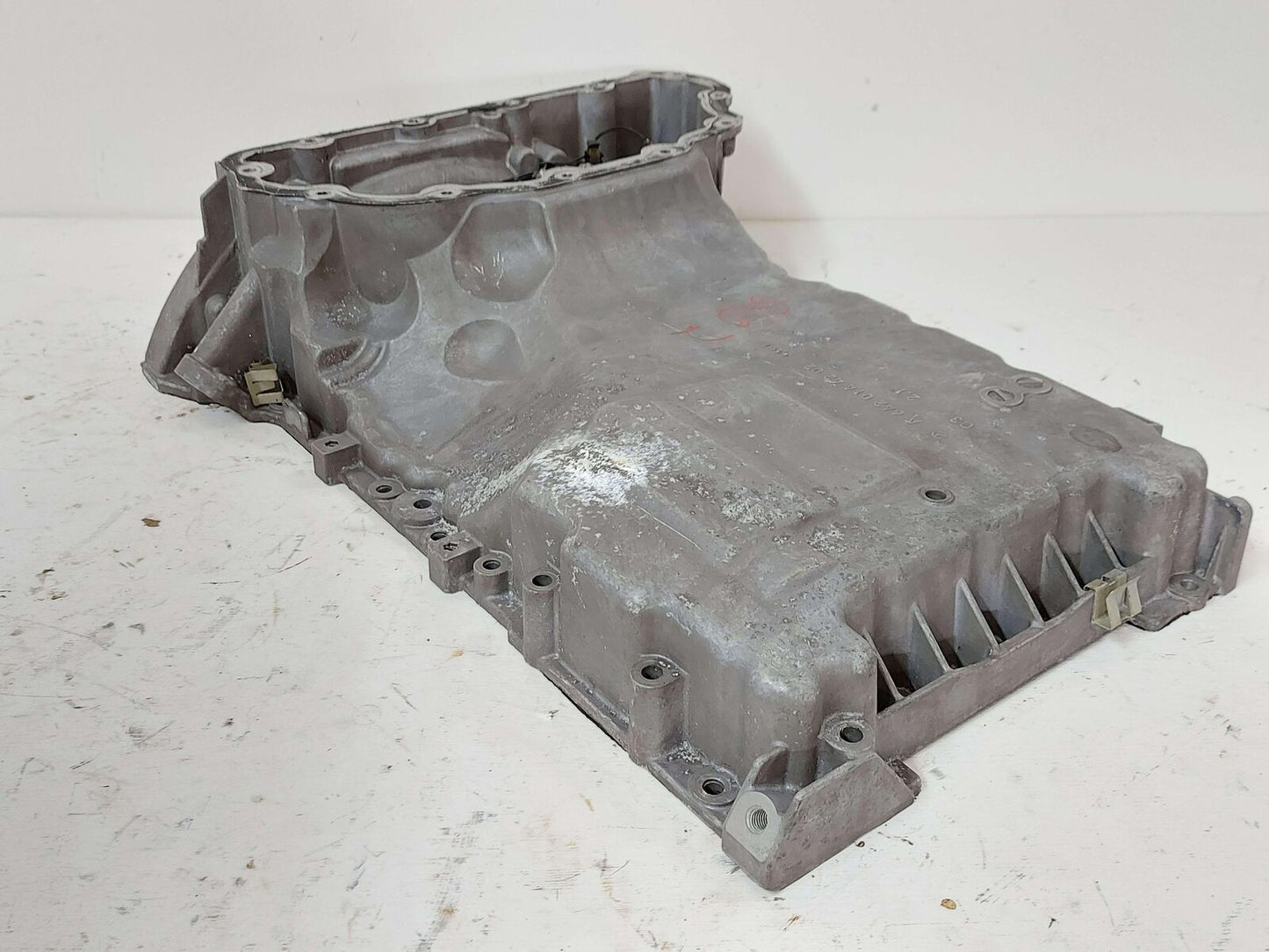 10-12 MERCEDES GL350 X164 UPPER ENGINE MOTOR OIL PAN DIESEL A64201442026