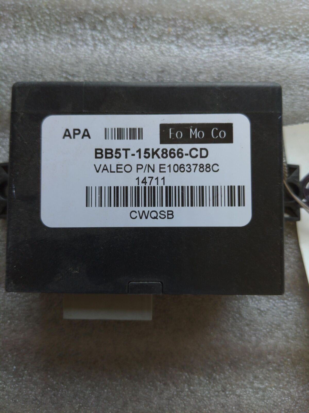 11 12 FORD EXPLORER Bb5t-15k866-cd PARKING ASSIST CONTROL MODULE