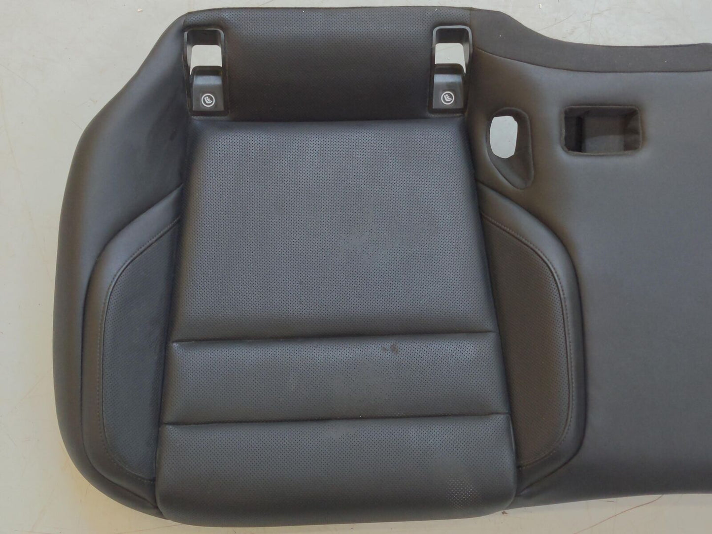 2020 PORSCHE TAYCAN Rear Seat Minor Dimple See Pics Black Leather Seat Bottom