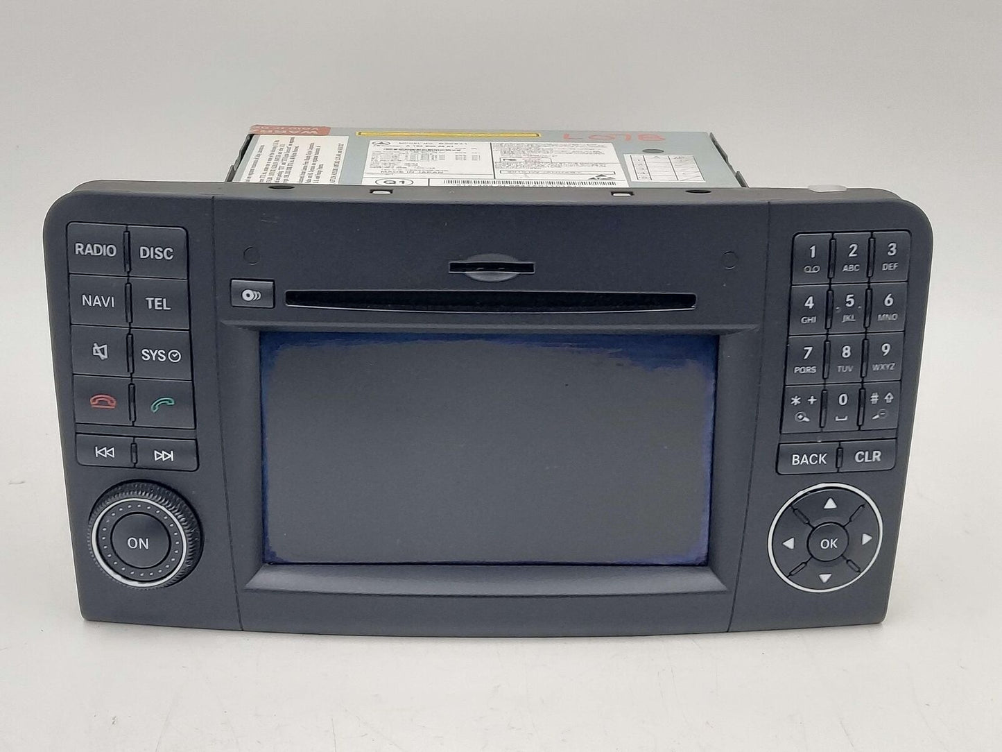 10 11 MERCEDES ML350 Radio Receiver *Antiglare Wear* A1649002601