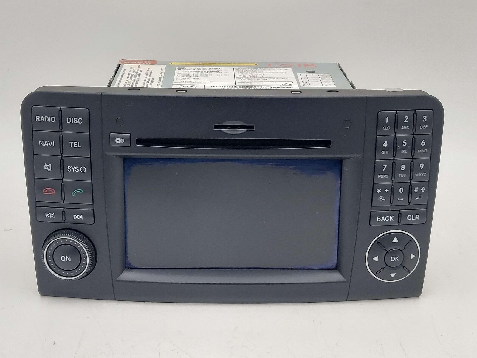 10 11 MERCEDES ML350 Radio Receiver *Antiglare Wear* A1649002601