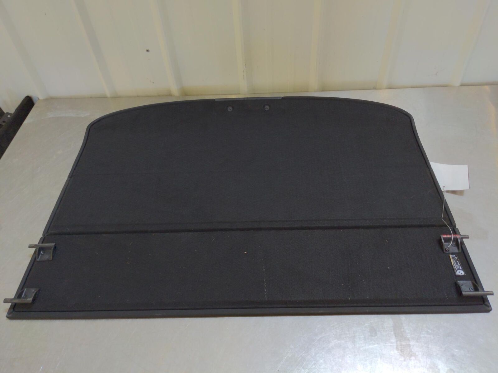 2011 BMW X6M E71 Cargo Cover Parcel Shelf Black Folding Shelf