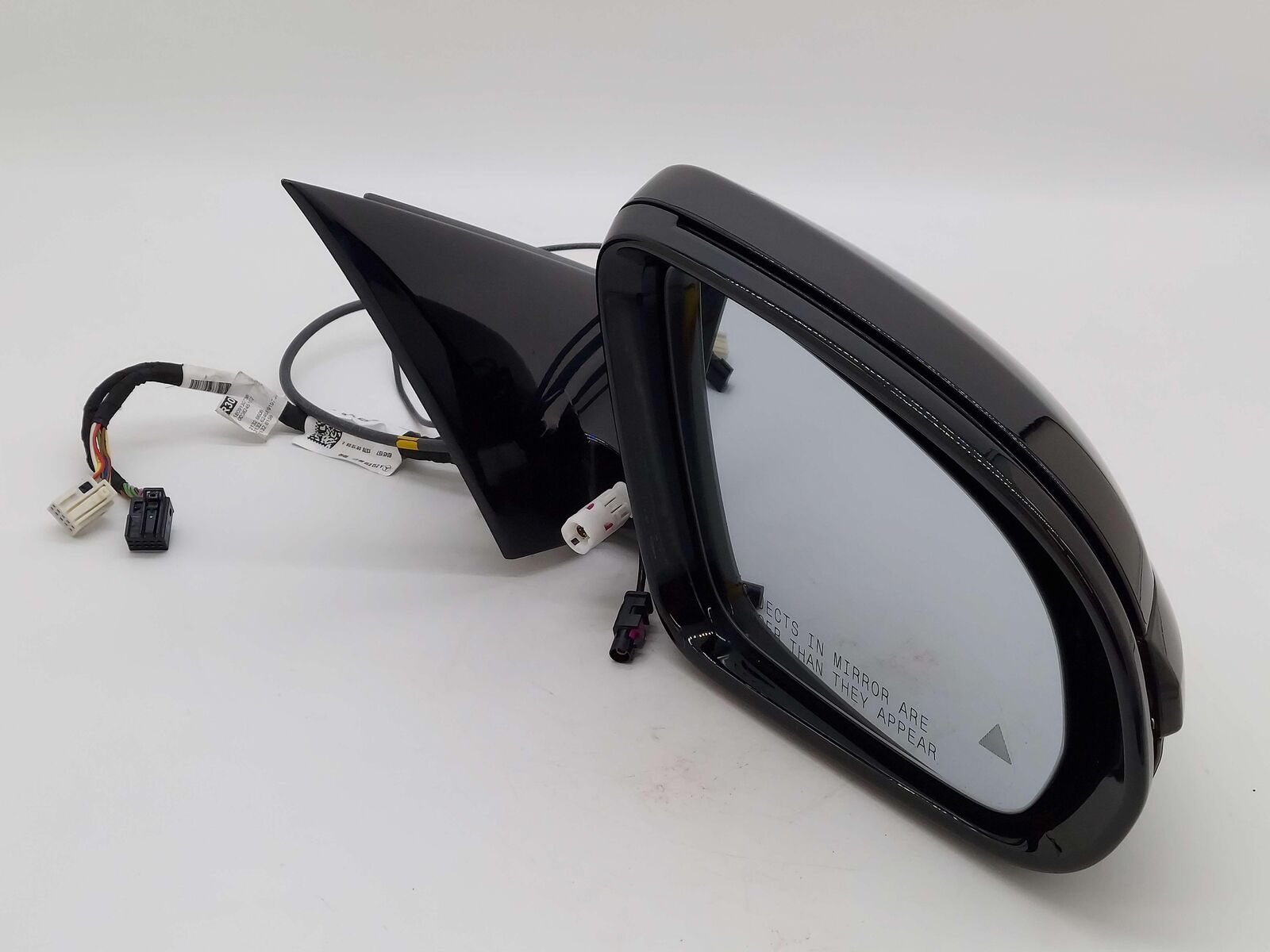 17-20 Mercedes E63s AMG W213 RH Right Door Mirror W/ Camera Black A2138109601