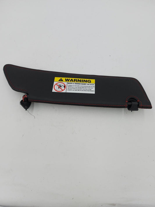 2000 Ferrari 360 Modena Left Sun Visor Driver LH Black With Red Stitching