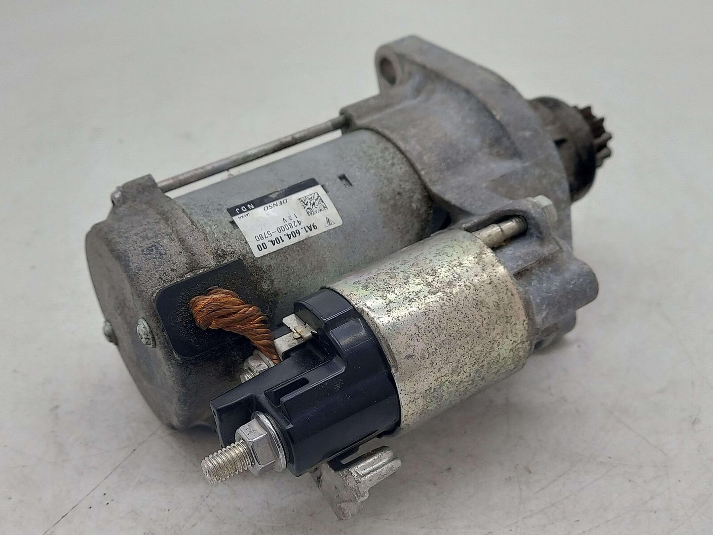 16 PORSCHE CAYMAN GT4 981 ENGINE MOTOR STARTER MOTOR 3.8L 9A160410400