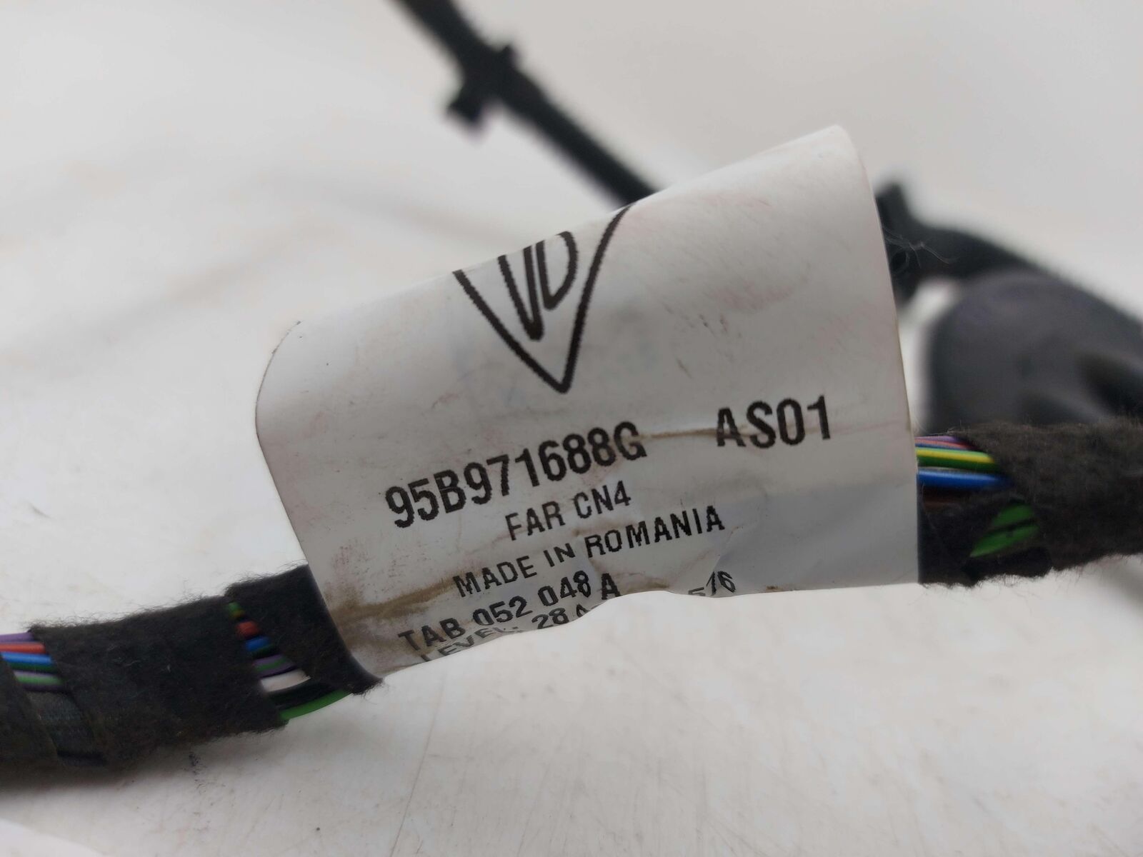 2016 PORSCHE MACAN REAR RIGHT DOOR WIRE WIRING HARNESS 95B971688G