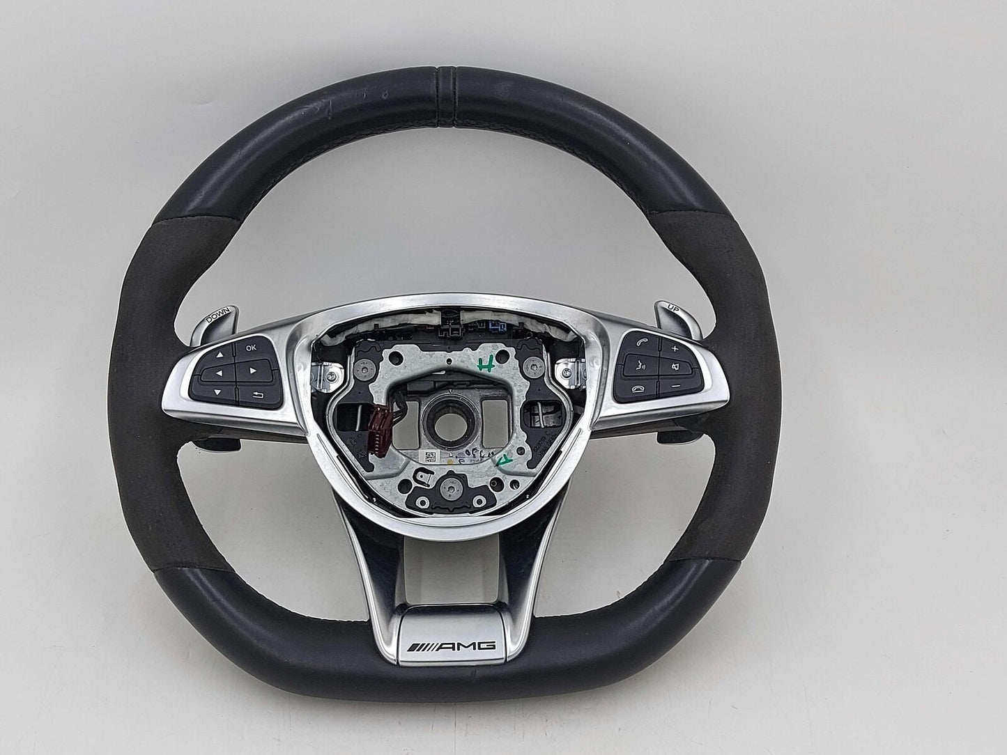 16-19 MERCEDES GLE63S AMG W166 Performance Steering Wheel W/ Paddles Shifters 