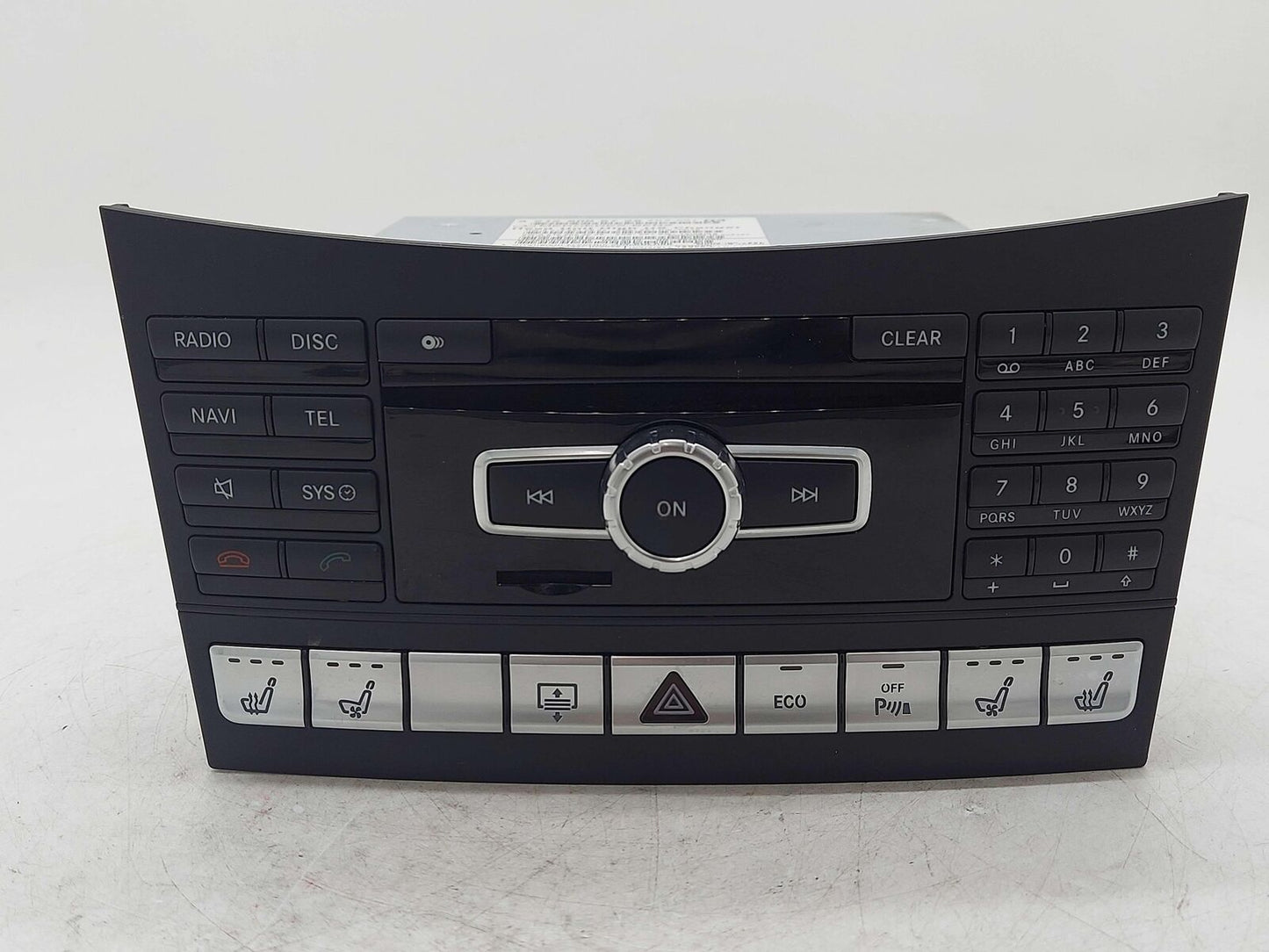 14 MERCEDES CLS63s AMG W218 COMMAND NAVIGATION RADIO RECEIVER HEAD UNIT