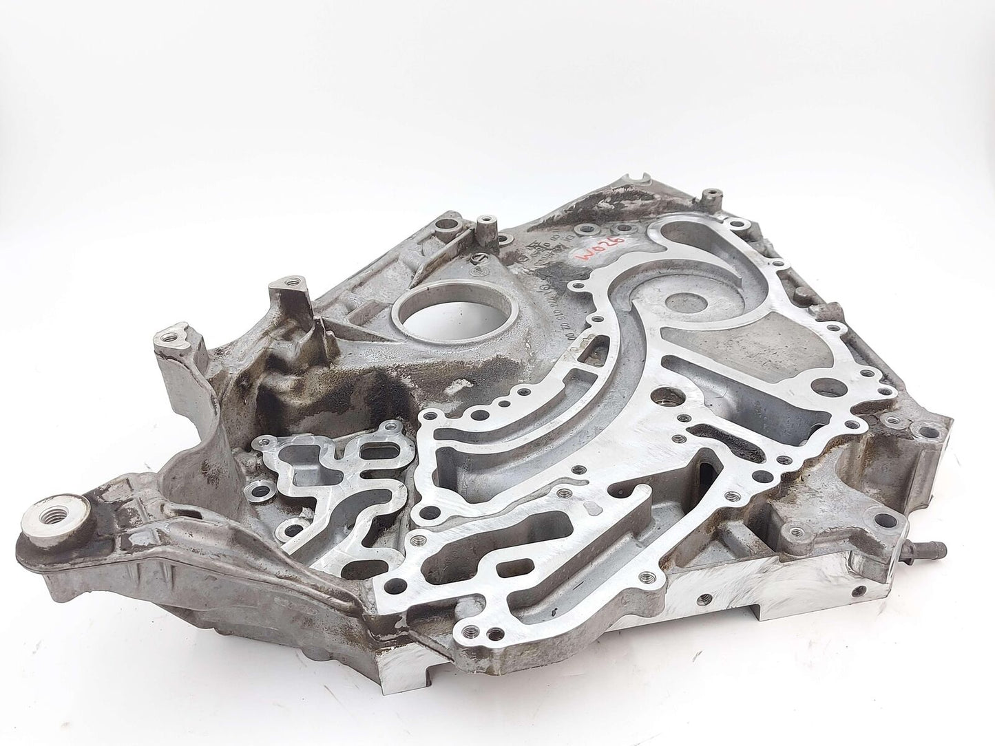 13-16 MERCEDES GL63 AMG X166 ENGINE MOTOR TIMING COVER MAIN 5.5L 157.982