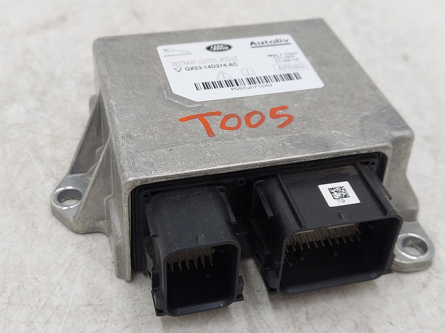 16-17 Jaguar F-Type Good Module Control Module Unit GX53-14D374-AC