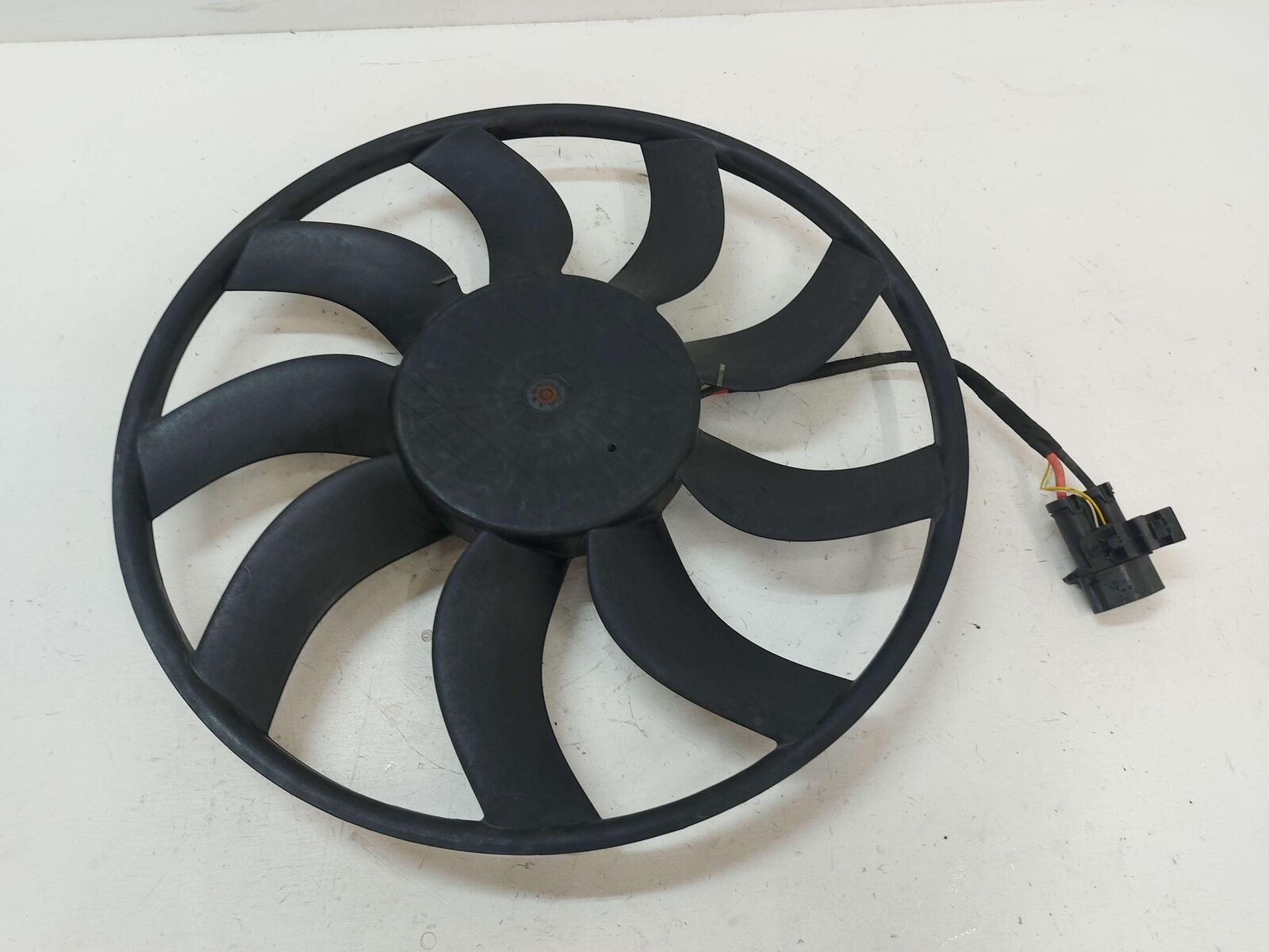 11-18 PORSCHE CAYENNE ELECTRIC RADIATOR COOLING FAN W/ MOTOR 4.8L 7P5121203