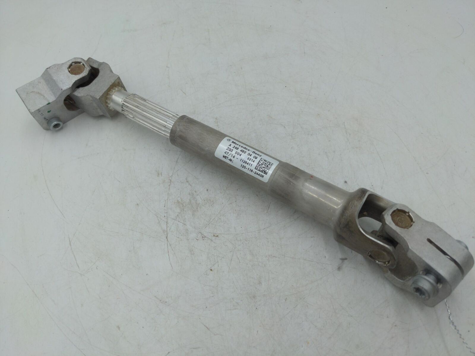 2015 Mercedes B250 Intermediate Steering Shaft A2464600409 43K KMS