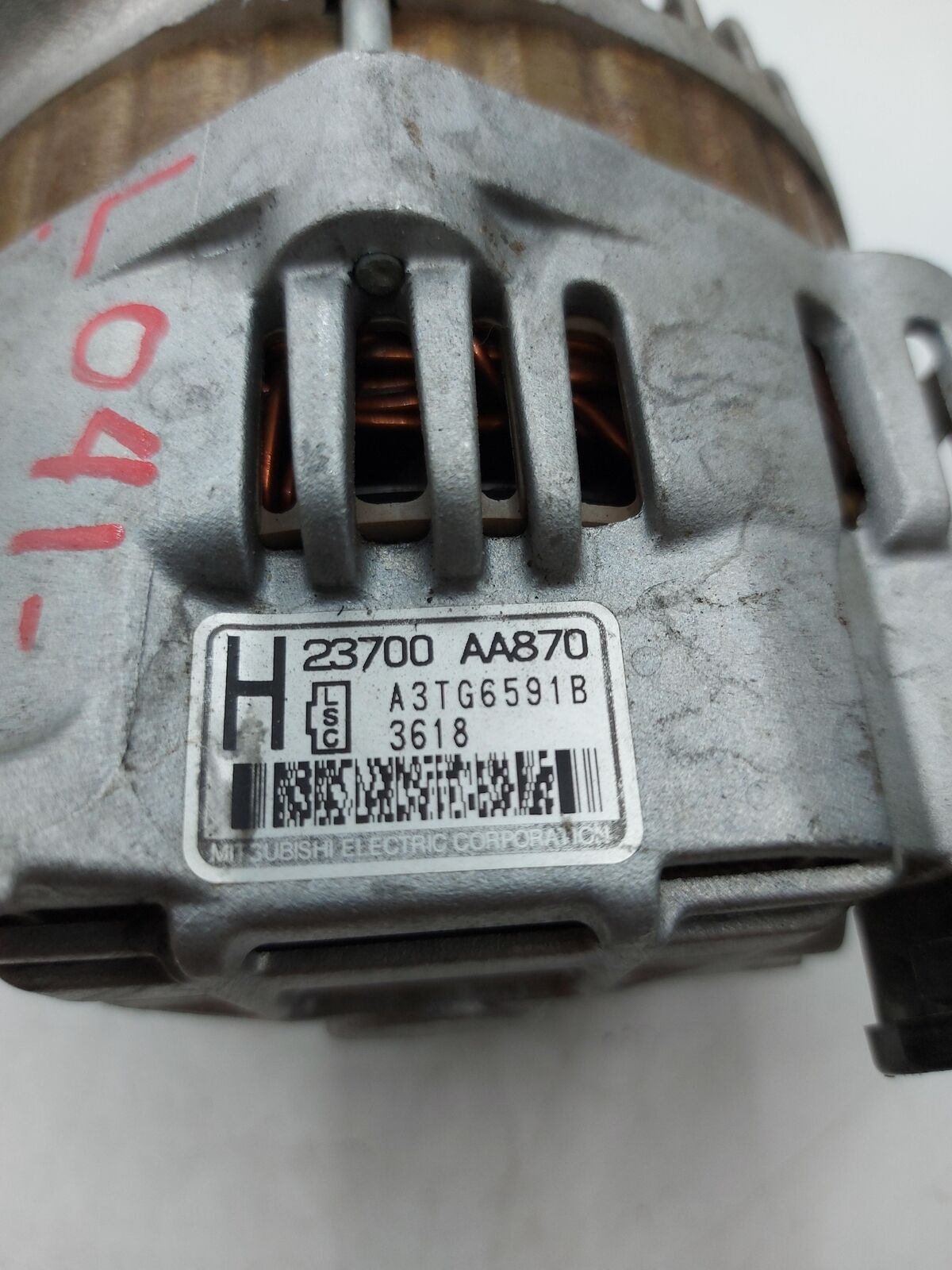 13 14 SUBARU IMPREZA Alternator 23700aa870 13K KM's!