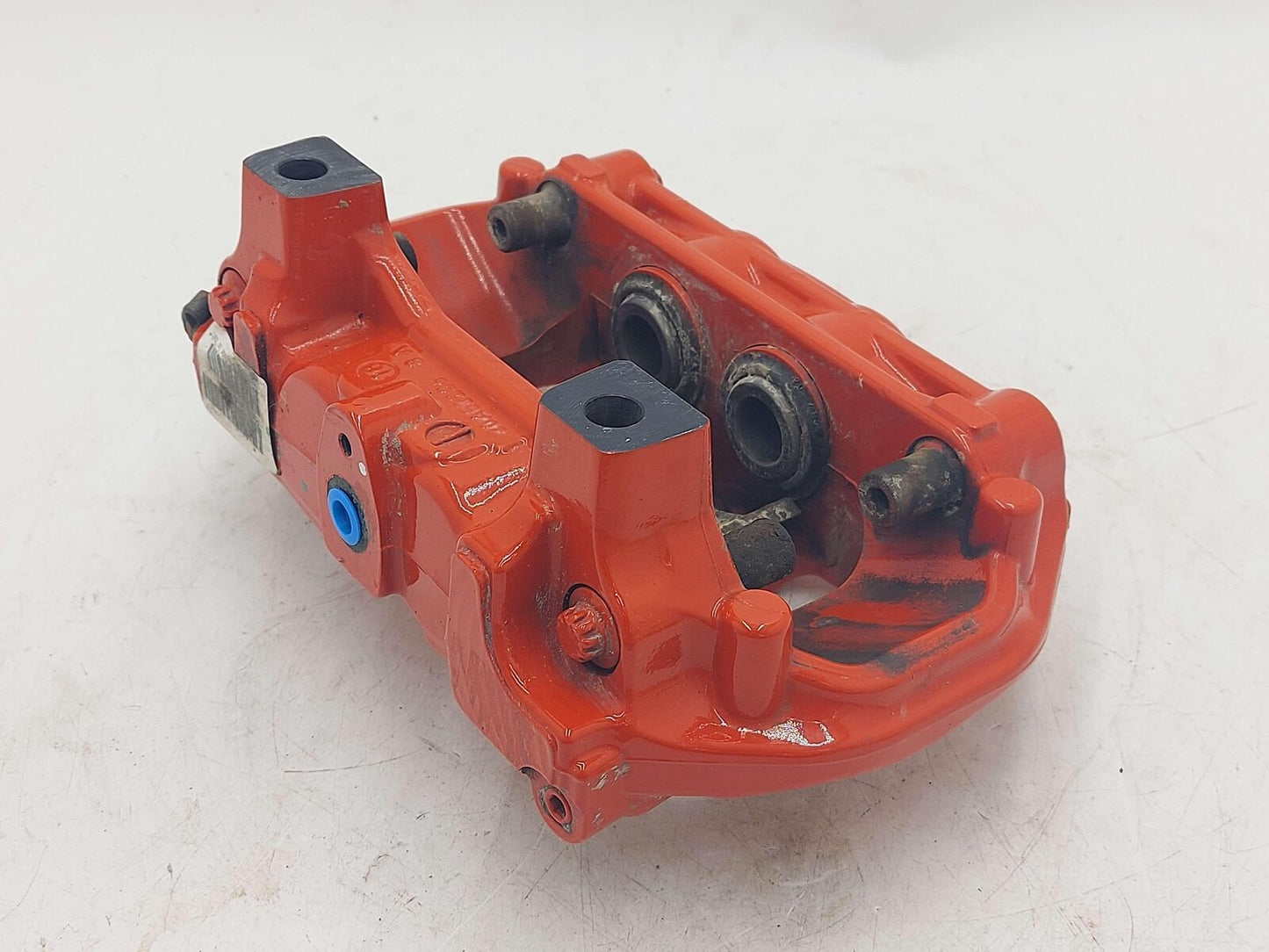 11-18 PORSCHE CAYENNE GTS 958 REAR RIGHT BRAKE CALIPER RED 7P5615404BA 7P0615424