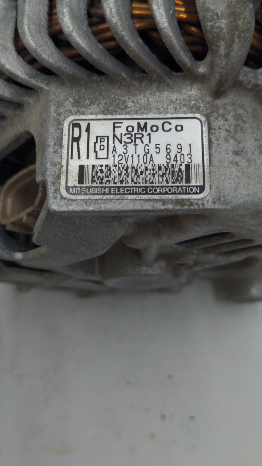 09 10 11 MAZDA RX8 Alternator A3tg5691 89K KM's