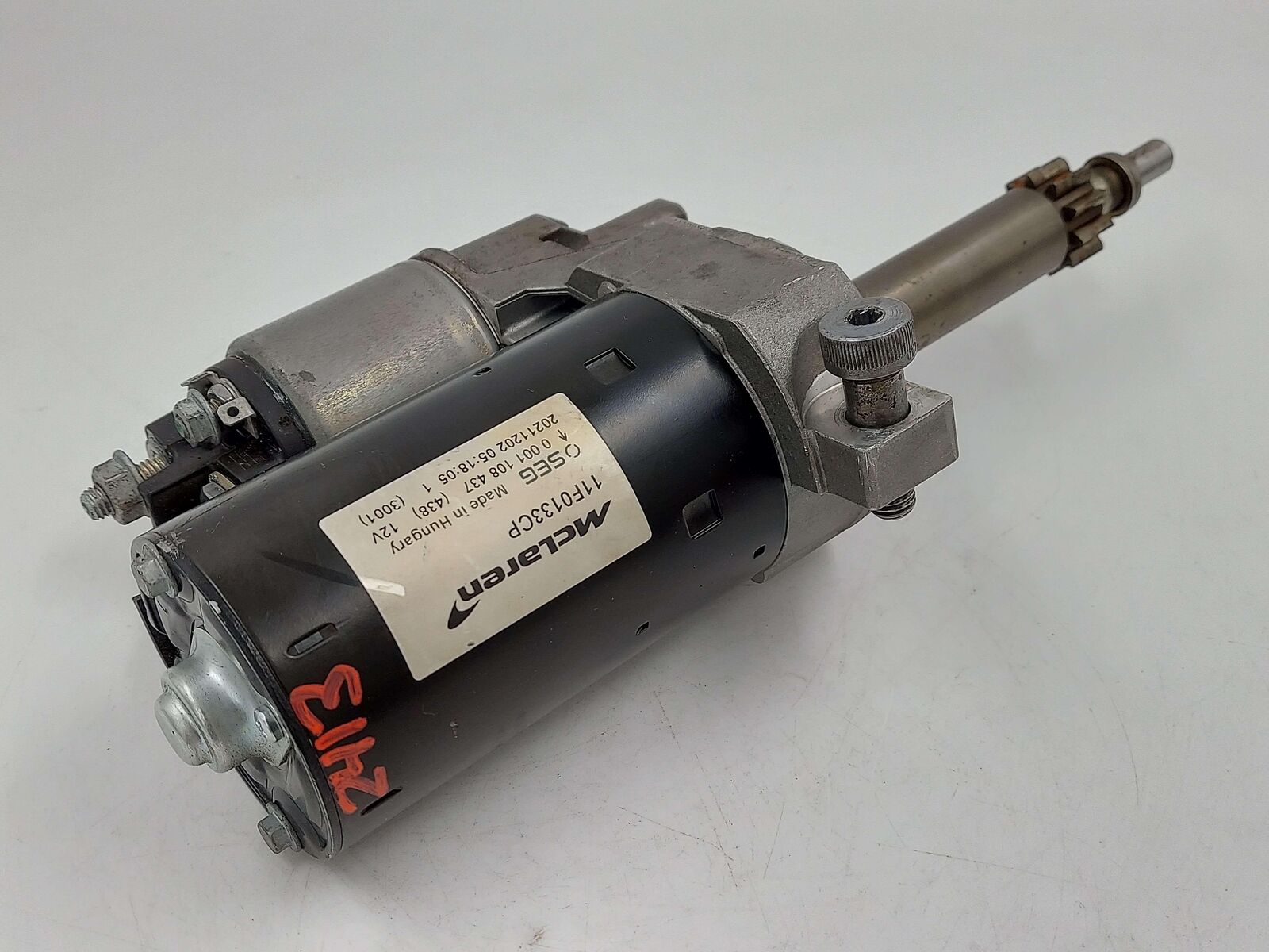 2016 MCLAREN 540C ENGINE MOTOR STARTER MOTOR 3.8L M838T M838TE *NOTE