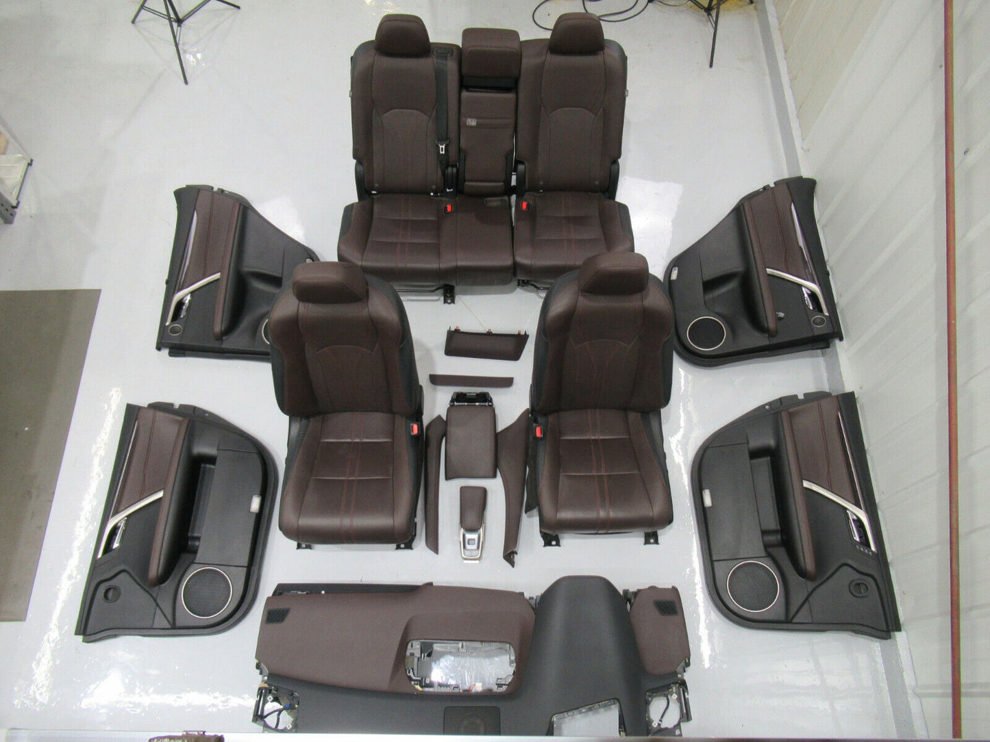 2016-2019 LEXUS RX450H COMPLETE BROWN LEATHER INTERIOR SEAT FULL SET PACKAGE