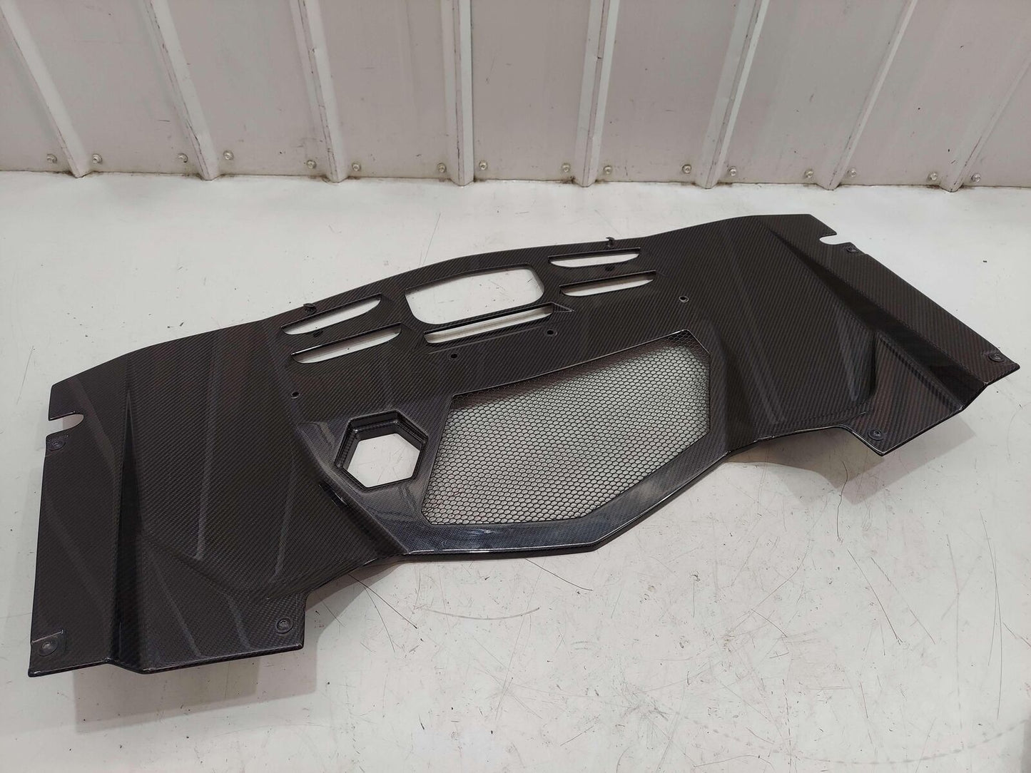 2018 LAMBORGHINI AVENTADOR S LP740-4 ENGINE BAY CARBON FIBER TRIM KIT *NOTE