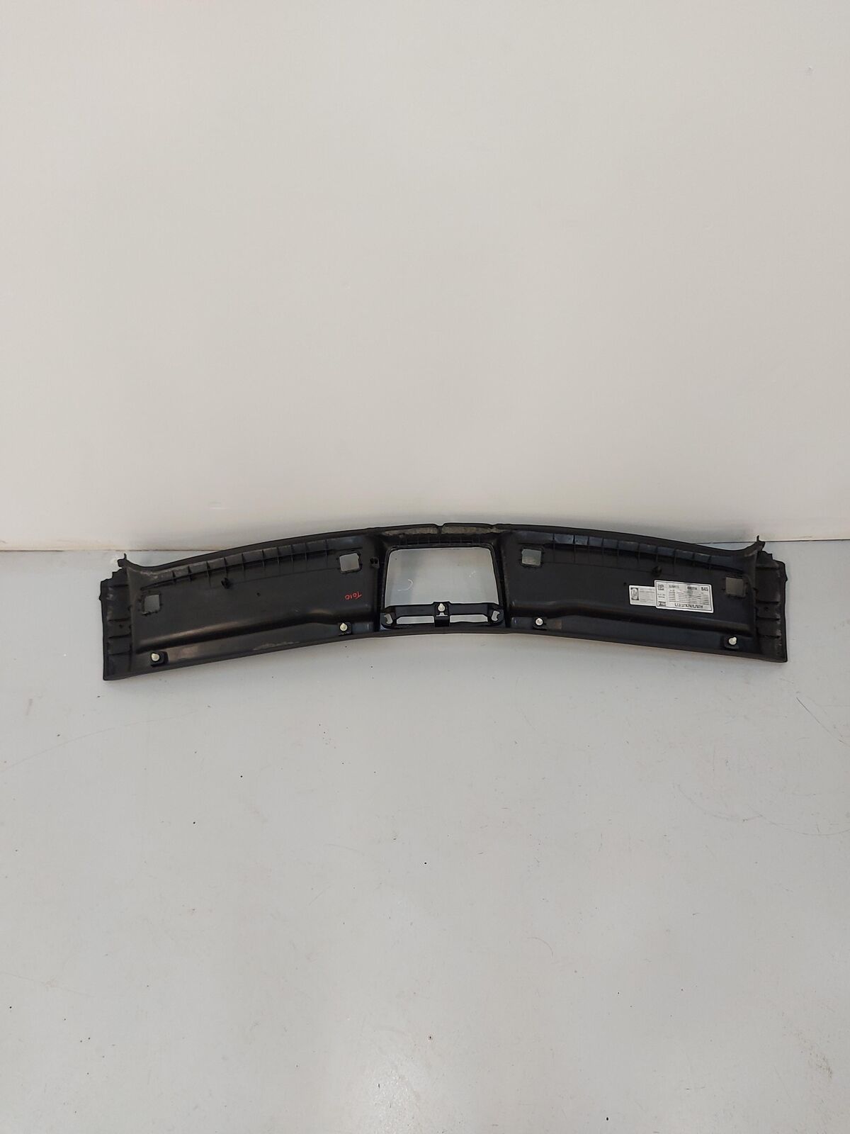 14 JAGUAR F-TYPE Upper Winshield Frame Trim Black Leather EX53-03532-A