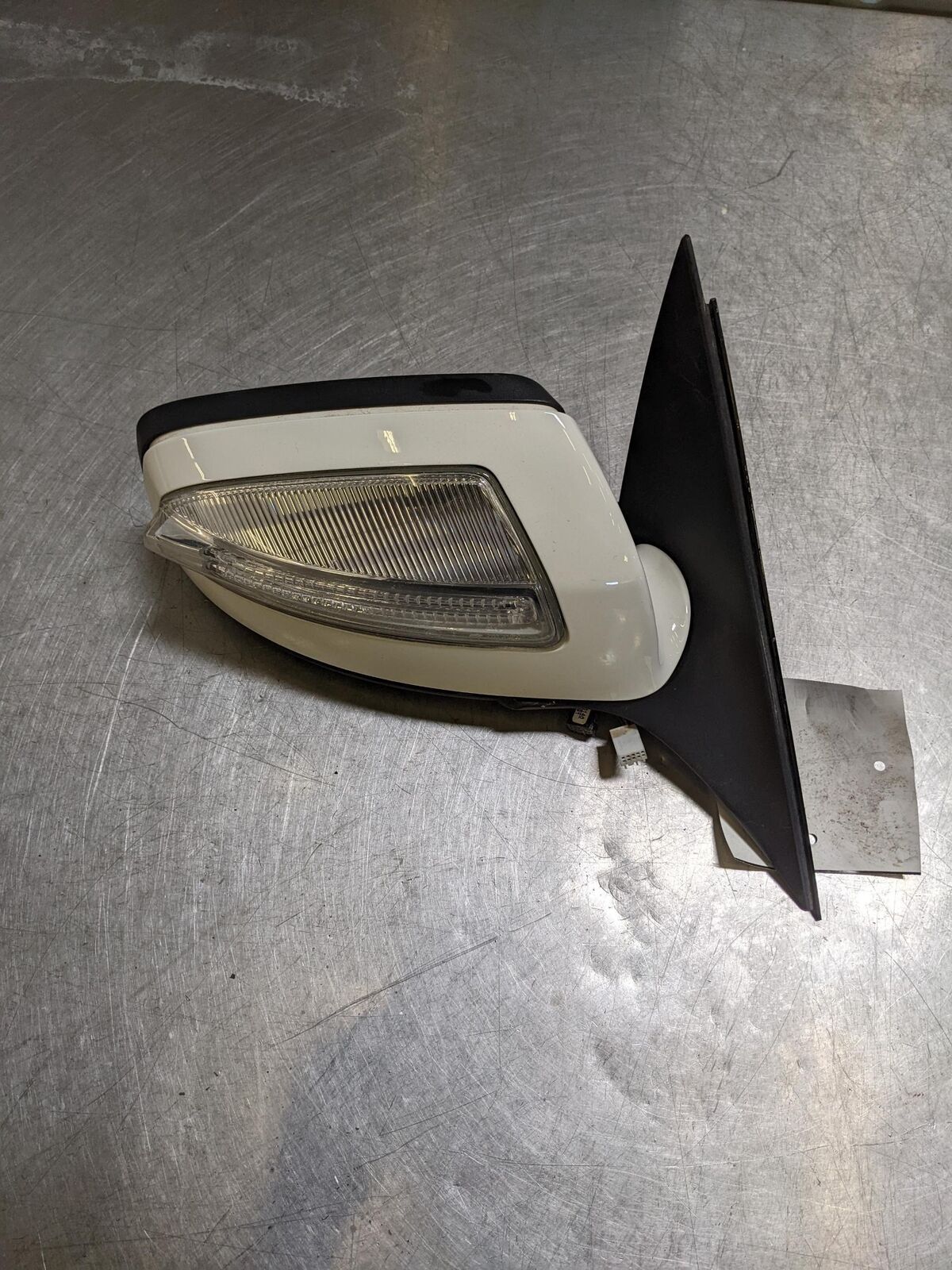 💥09 MERCEDES C230 RH Right Door Mirror White E1020875 💥