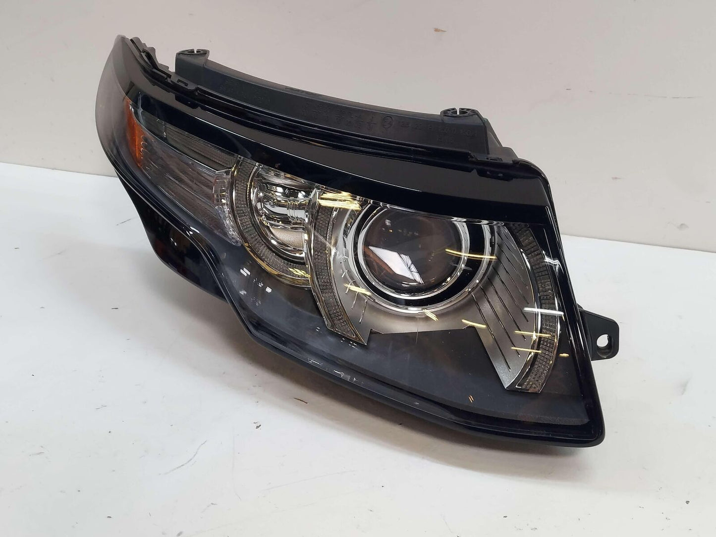 14-15 Evoque RH Right Xenon Hid Adaptive Headlight Headlamp Black BJ32-13W029-J