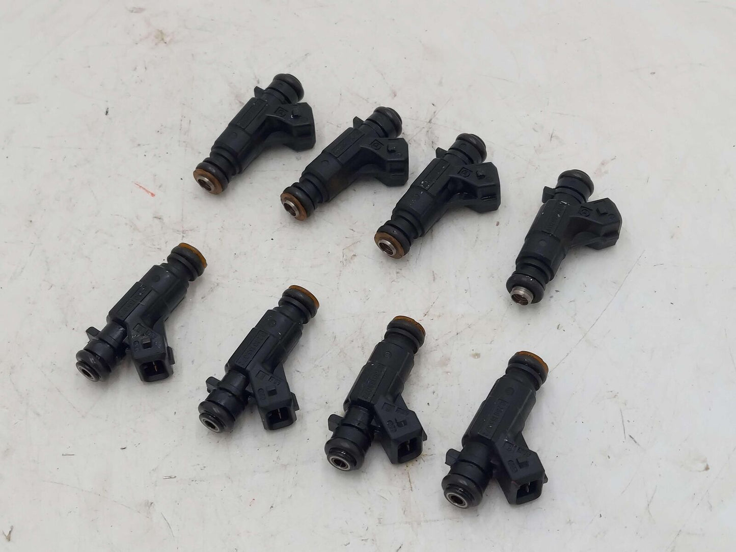 03-06 MERCEDES E55 AMG W211 SET OF 8 FUEL INJECTOR A1120780349 0280156072 WAGON