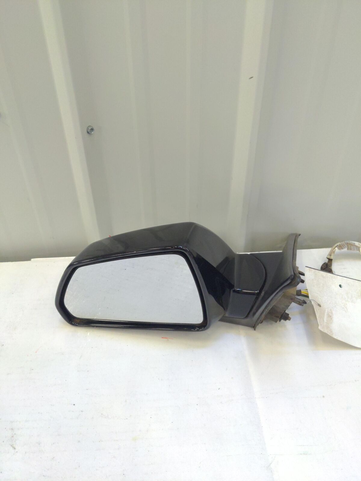 08-14 CADILLAC CTS LH Left Door Mirror *minor Scuffs* Black 25951525