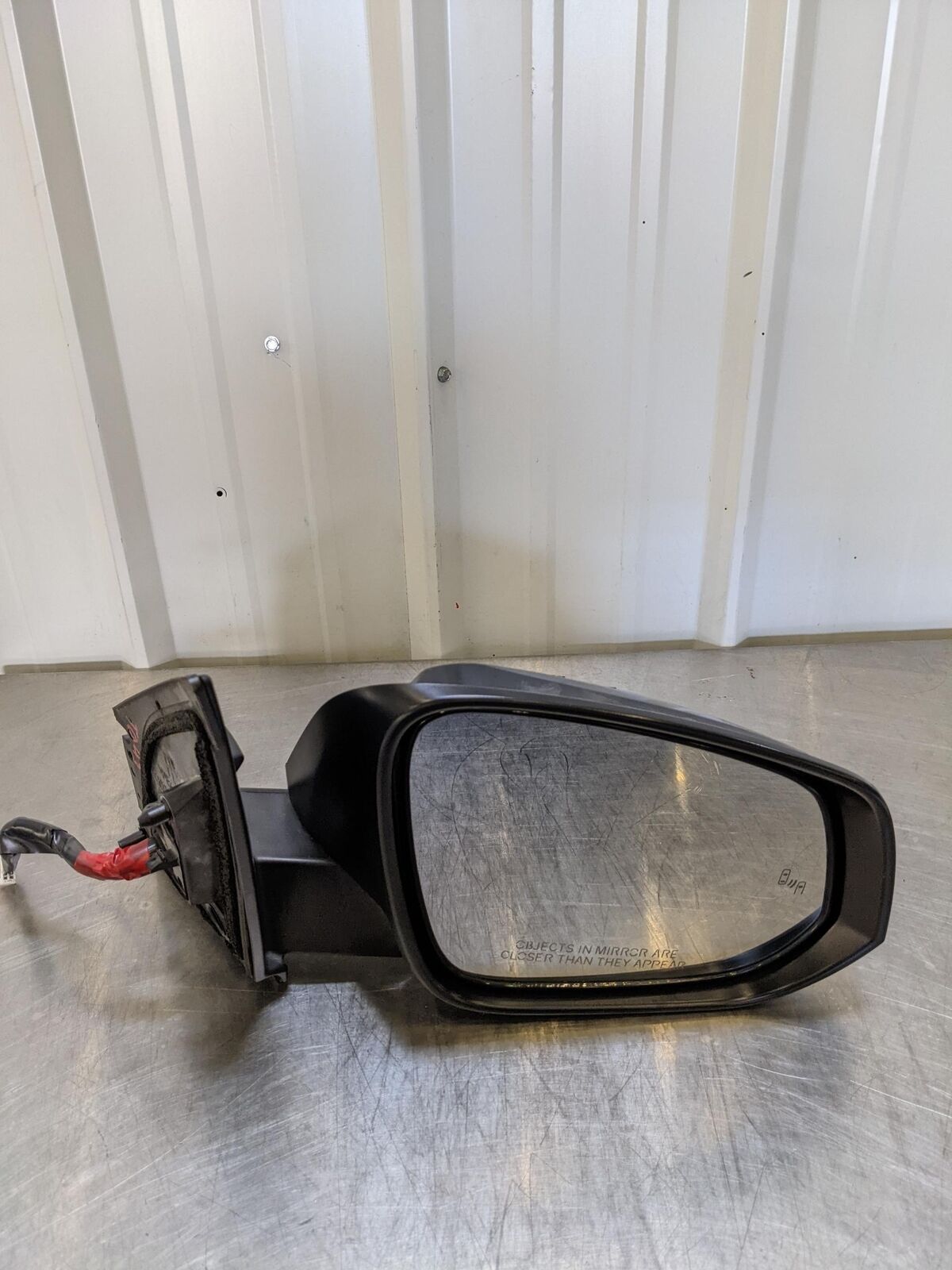 💥16-18 TOYOTA RAV-4 Right RH Door Mirror *BROKEN* Blue Blind Spot💥