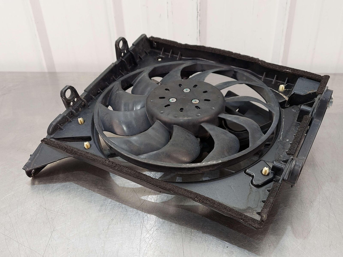 16 PORSCHE CAYMAN GT4 981 LEFT ELECTRIC COOLING FAN MOTOR 3.8L