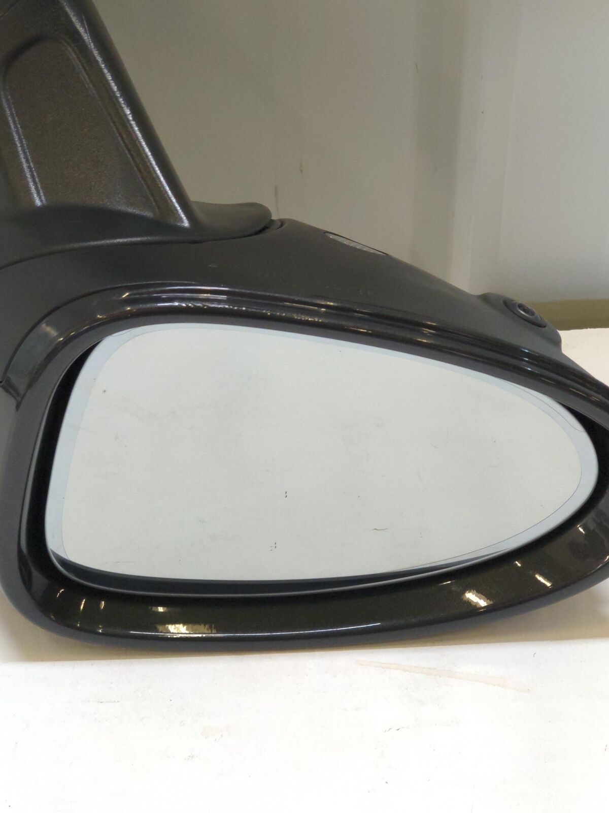 💥17-19 PORSCHE MACAN LH Left Door Mirror Grey Blind Spot *NOTES*💥