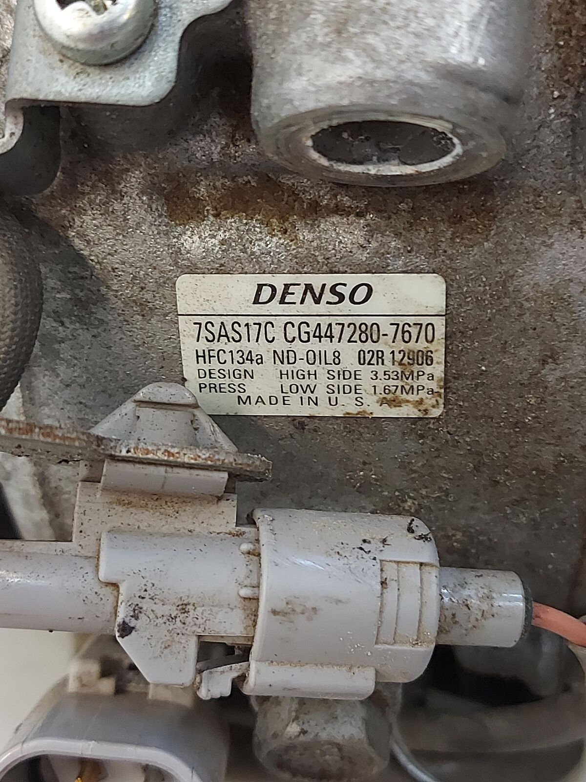 14 15 16 17 18 19 20 TOYOTA HIGHLANDER A/c AC Air Compressor 7sas17c