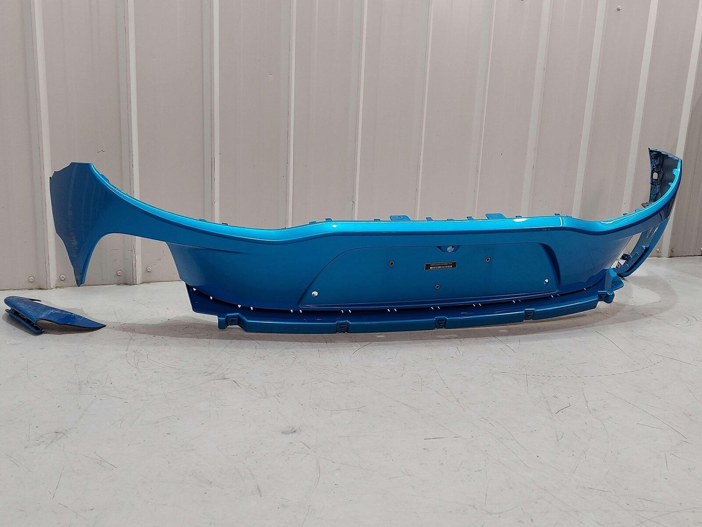 2021 MCLAREN GT UPPER REAR BUMPER BLUE *NOTES*