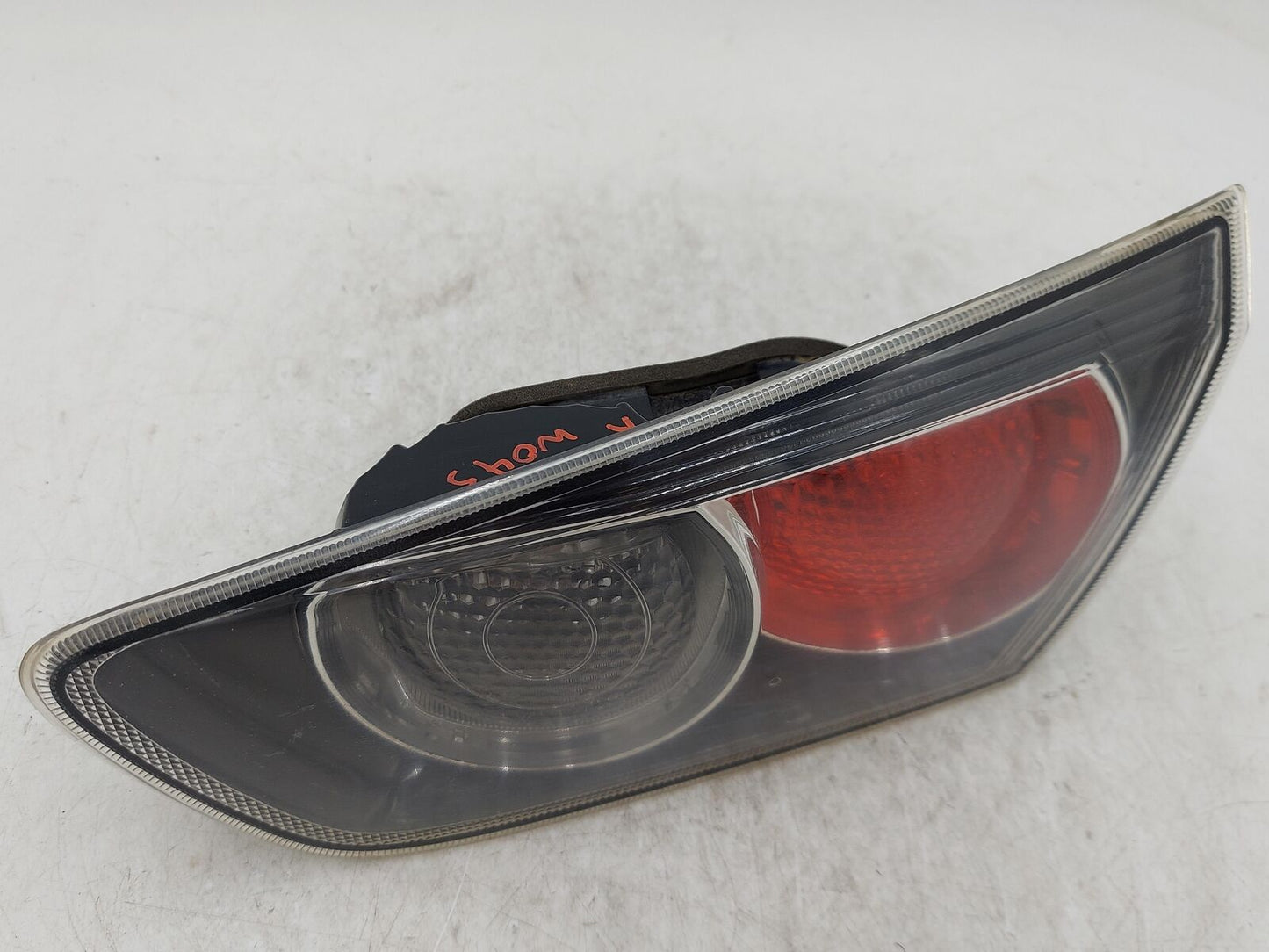 08-16 Mitsubishi Lancer RH Right Inner Trunk Deck Lid Tail Light Lamp Sedan