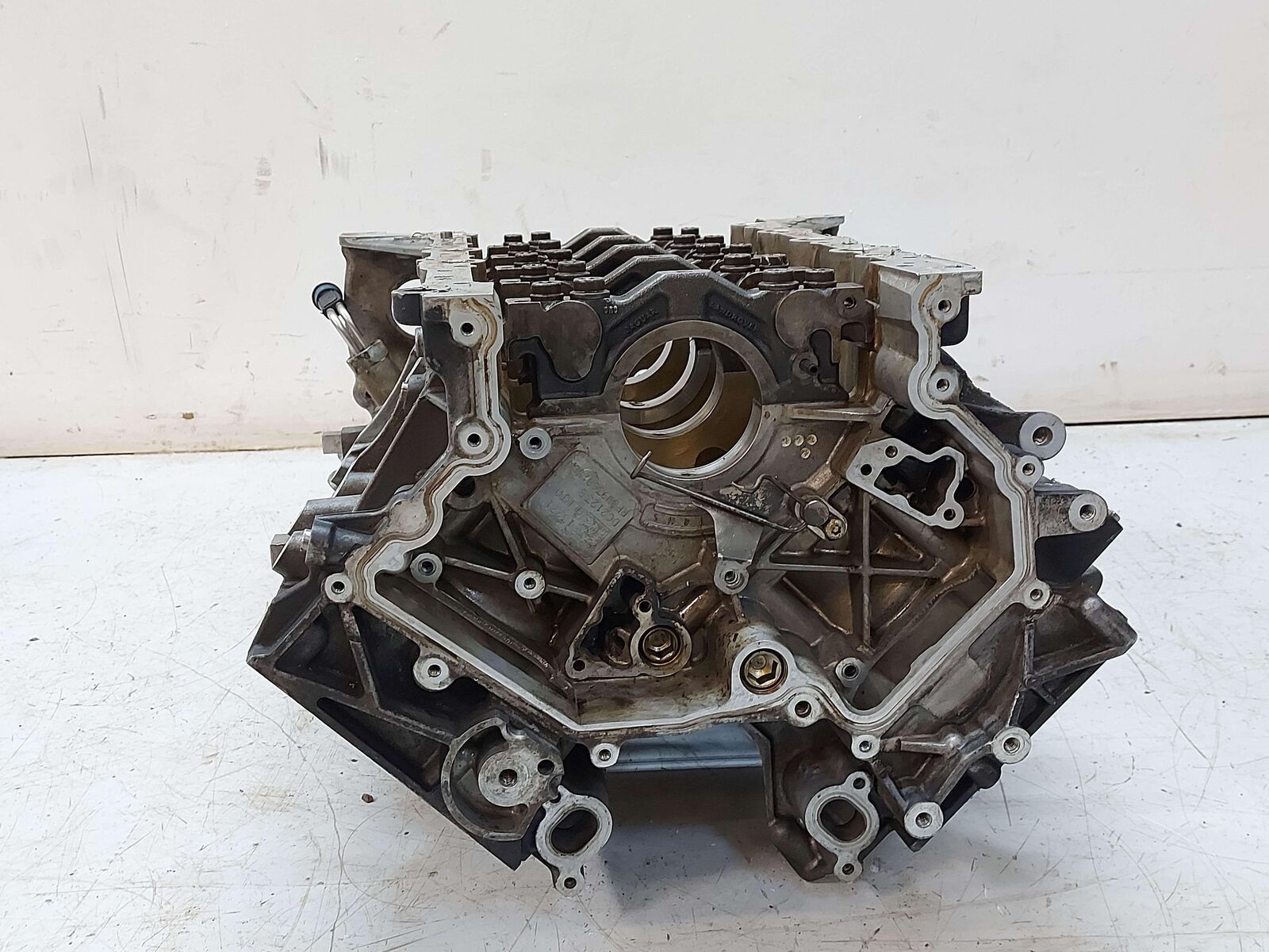 14-19 Jaguar F-Type Supercharged Engine Motor Cylinder Block 5.0L 13101337354