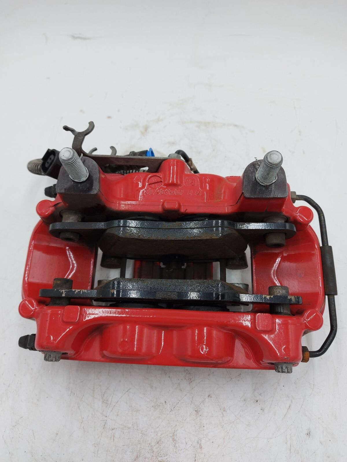 2020 PORSCHE 911 992 CARRERA 4S Left Caliper Lh rear red