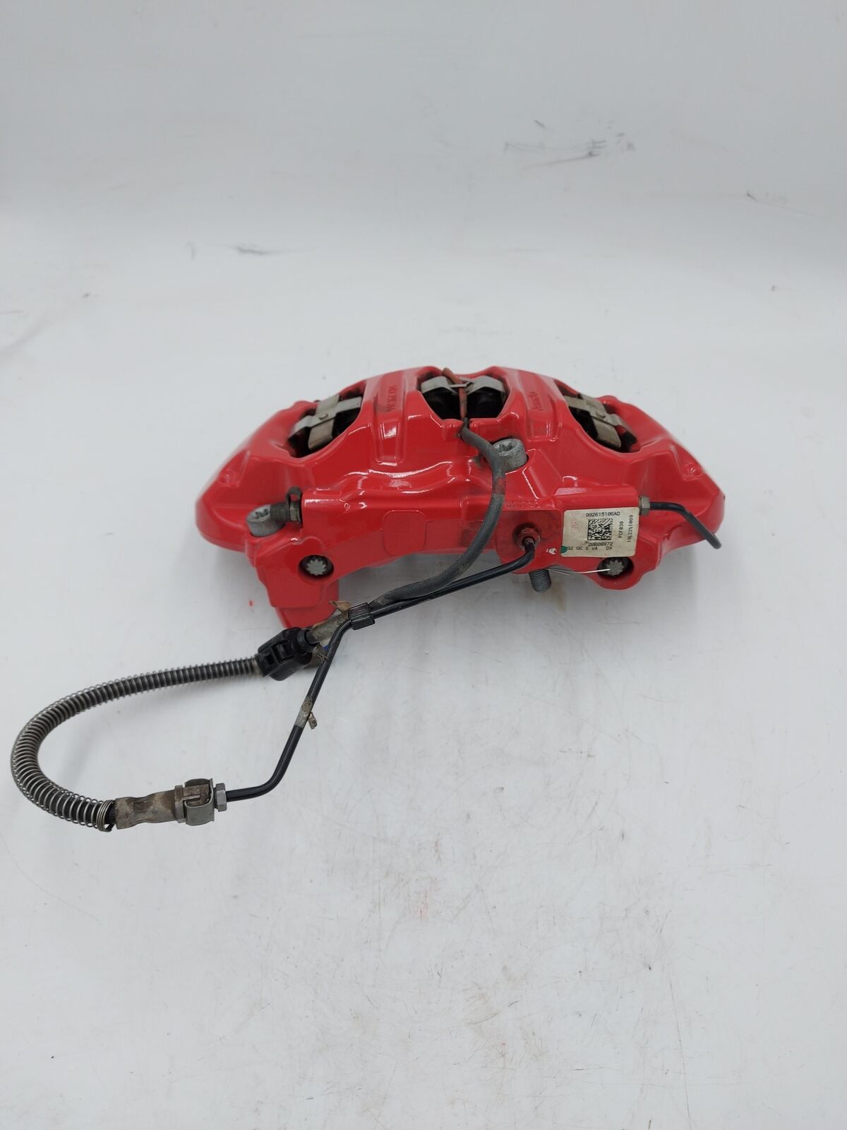 2020 PORSCHE 911 CARRERA 4S 992 FRONT RIGHT BRAKE CALIPER RED 992615106AD