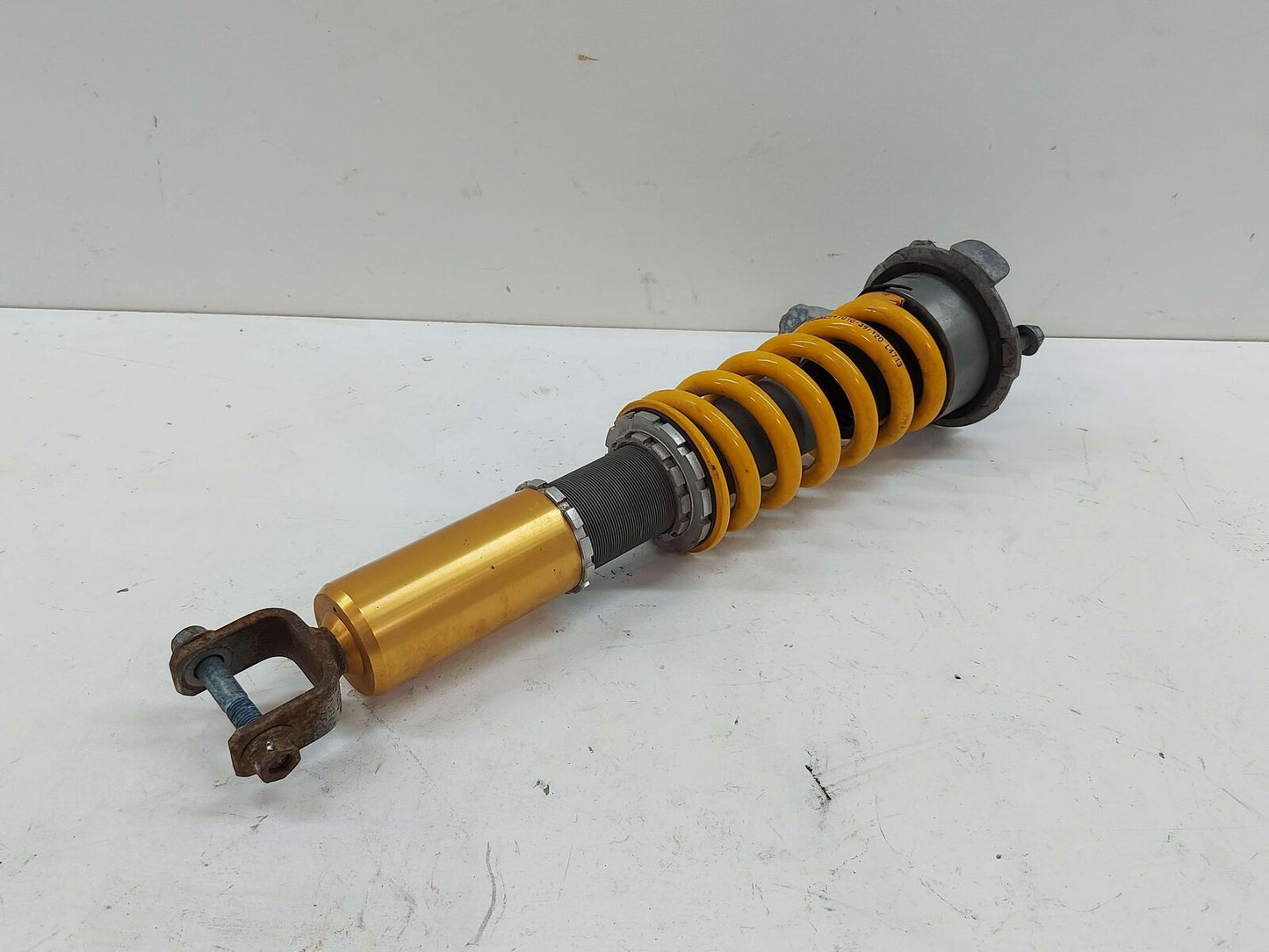 07-13 PORSCHE 911 997.1 TURBO REAR RIGHT STRUT OHLINS ADJUSTABLE COIL